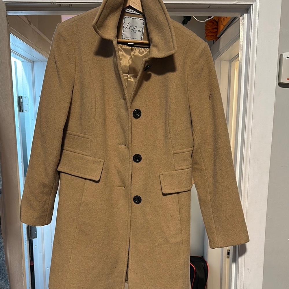 Larry Levine Tan Jacket